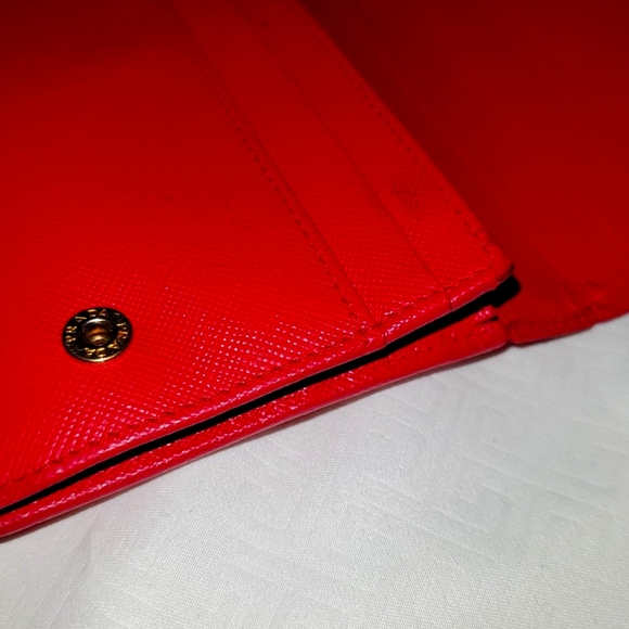 PRADA  Rare Authentic bifold Leather long Wallet - Picture 2 of 16